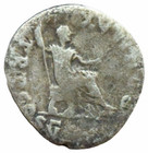 Rare Vespasian Silver Roman Denarius Coin  18mm 2 9 Gr