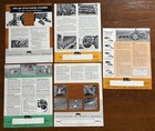Lot  5  Vintage 1950s Harry Ferguson Tractor System Sales Brochures Pamphlets