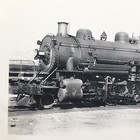 Western Pacific Railroad Engine Locomotive No  62 Antique Photo