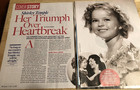 2016 Shirley Temple - Magazine 3-page Clipping Article   Cover