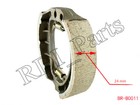Drum Brake Shoe Pads 50 110 125 150 Cc Mini Bike Scooter Gy6 Atv Baja Warrior