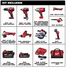 M18 18-volt Lithium-ion Cordless Combo Kit 9-tool  2 Extra Batteries 
