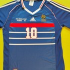 Zinedine Zidane Signed France World Cup 1998 Jersey W coa