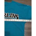 Russell Diamond Collection Florida Marlins 47 Jersey Mens 48 Teal Vintage 90s