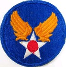 Us Army Air Corps Patch Vintage Wwii Winged Star Embroidered Sew On