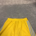 Philadelphia Union Shorts Mens Small Yellow Adidas Mls Soccer Climacool Training