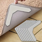 8pcs Non-slip Rug Grippers     Secure Corners   Prevent Carpet Curling - New