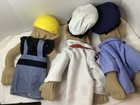 3 Puppets 14  Melissa   Doug Teachers Aid Therapy Chef Construction Police