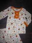 New Boutique Pumpkin Duck Farm Girls Long Sleeve Pajamas