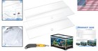 Versatile Acrylic Fish Tank Lid With Handles - Easy-fit 48 X 13 Canopy Set-