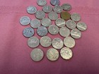 Lot Of 28 Canadian Nickels  All Coins With Different Dates 1940s-1970s Set  1700