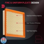 Bdfhyk Ca9054 Engine Air Filter Compatible With Chrysler 200  Cirrus  Sebring