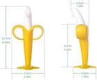  Banana Baby Teether toothbrush--bpa Free Food Grade Silicone-3 Months  