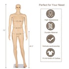 Male Mannequin Full Body Torso Dress Form Sewing Clothing Display Model Stand