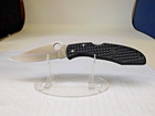 Nos Spyderco Clipit Endura G2 Stainless Steel Plain Edge Knife C10pbk Rh W  Box