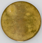 Vintage Art Deco Brass Powder Makeup Compact Box Henrietta Made In Usa