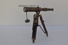 Nautical Antique Vintage Solid Brass Decorative Telescope With Wooden Tripod