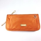 Tumi Orange Voyageur Hanging Kit Cosmetic Toiletry Travel Bag