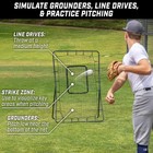 Baseball   Softball Pitching And Fielding Rebounder - Pitch Back Net - Choose