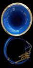 Sousaphone Tuba Horn 22 Inches Valve Blue Polish Brass Made Jazz Instrument