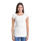 2 Pcs White Waist Aprons Commercial Restaurant Home Bib 3 Pockets Poly Cotton