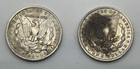 Lot Of 2 Morgan Silver Dollars 90  Silver 1888-o  1900-o