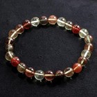 Tibetan Andesine Multicolor Bead Bracelet 7 7mm 18cm  m l 