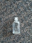 Antique Clear Glass Owl Drug Co  Embossed Medicine pharmacy Bottle
