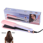 Professional Steam Hair Straightener Ceramic Tourmaline Ionic Flat Iron Glider