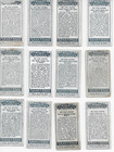 Vintage Tobacco Cigarette Card 12 Pc Wills Do You Know Mixed Lot     
