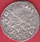 R  Poland Lithuania 3 Groschen 1599 F Wschowa Sigismund Iii Vf  Details  4152