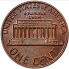 1982 P Lincoln Cent Zinc Small Date  circulated 