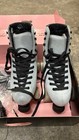Gray Moonlight Roller Skates With Moon Cut Out Size 7     Gently Used