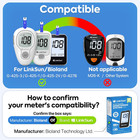 Linksun Diabetic Blood Test Strips 100  Used For G-425-1 g-425-2v  G-425-3  G-42