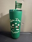 Disney Parks Starbucks Green Tumbler Stainless Steel   Exclusive Topper Mickey