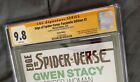 Signed Sketch Rose Besch 9 8 Cgc Edge Of Spiderverse 2 Gwen Stacy Original Art 1