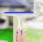 Window Mirror Car Windshield Squeegee Shower Glass Wiper Kitchen House Clean Us