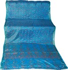 Women s 10pc Lot Vintage Art Silk Sari For Art   Craft Work Indian Saree Fabric