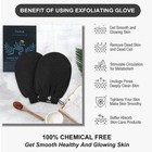 Exfoliating Gloves 2 Pcs  Exfoliating Body Scrubber For Bath Shower Exfoliation 