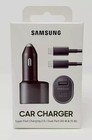 Brand New Samsung 45w 2 Ports Super Fast Charging Dual Car Charger With Cable