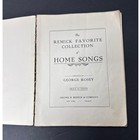 1909 Remick Favorite Collection Old Home Songs Sheet Music Book