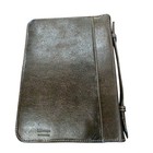 Nocona Cross Leather Bible Cover Carved Zip Close Brown 7 5  X 10   Usa