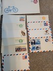 62 Vintage Usps Post Office Prepaid Postcards Envelopes Stamps Uncurulated New