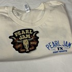 Pearl Jam Fort Worth Texas Event Shirt   Sticker Ft Worth 2023 Pj Brand New Xl