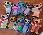 Lot Of 9 Vintage 1998-99 Grateful Dead Beanie Bear Collectible Edition 1   2 New