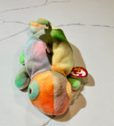 Ty Rare retired Beanie Baby  rainbow  The Chameleon Tie-dyed  New With Tags