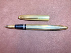 Sheaffer Full Gold Filled Crest Snorkel Fountain Pen