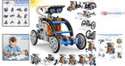 Solar Robot Kit 13-in-1 Stem Educational Toy Science Kit For Kids Ages 8-12
