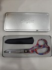 Retired Gingher Designer Series Freedom 8    Dressmaker Shears Scissors W Tin Case