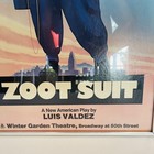 Zoot Suit Broadway Framed Window Card Poster - Luis Valdez Winter Garden Theatre